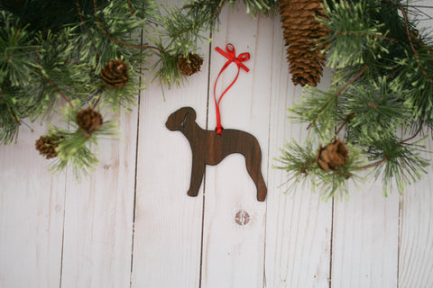 Bedlington Terrier Ornament