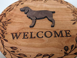 Boykin Spaniel Welcome Sign