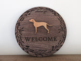 English Pointer Welcome Sign