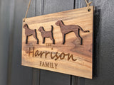 Personalized Dog Breed Sign