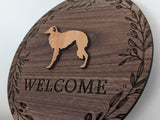 Silken Windhound Welcome Sign